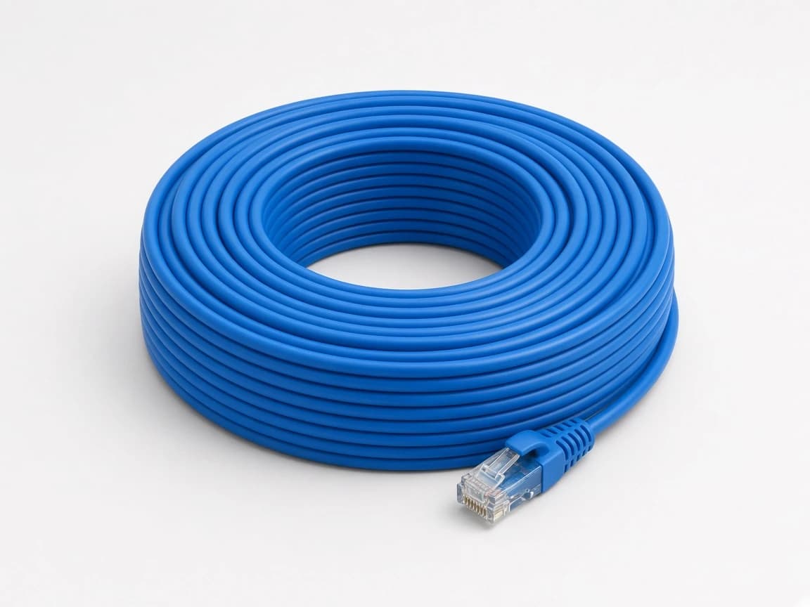 Бухта витой пары с коннектором RJ-45